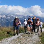 Hiking in the Julian Alps in Slovenia