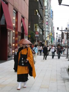 Japanese monk