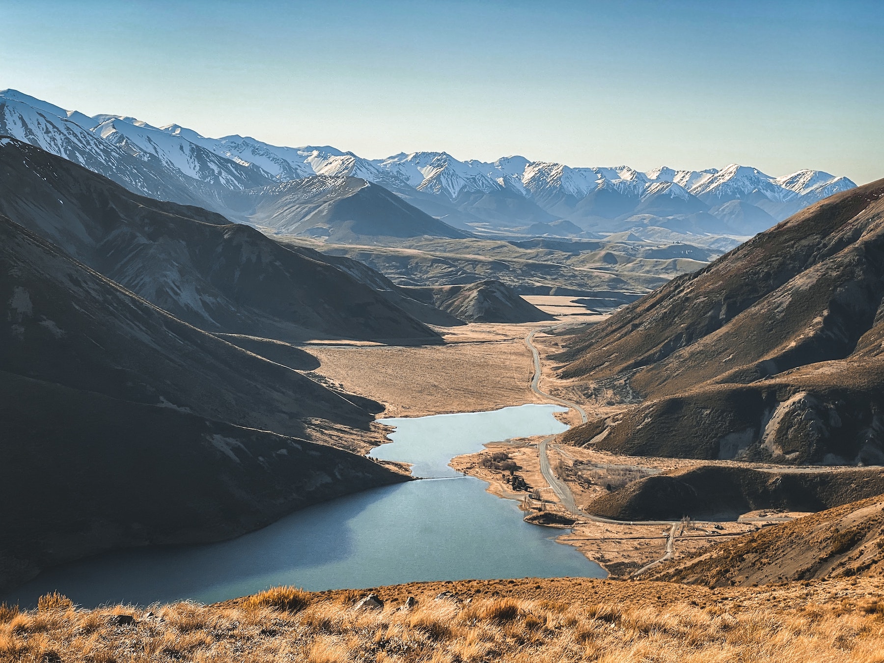 View into a New Zealand valley