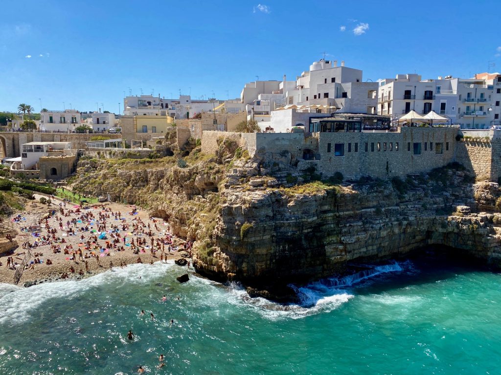 Beach in Bari, Italy